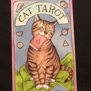 Cat Tarot cards #colorful #purple#cats #tarot #witch